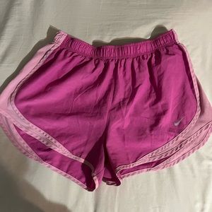 prettiest shades of pink, nike shorts